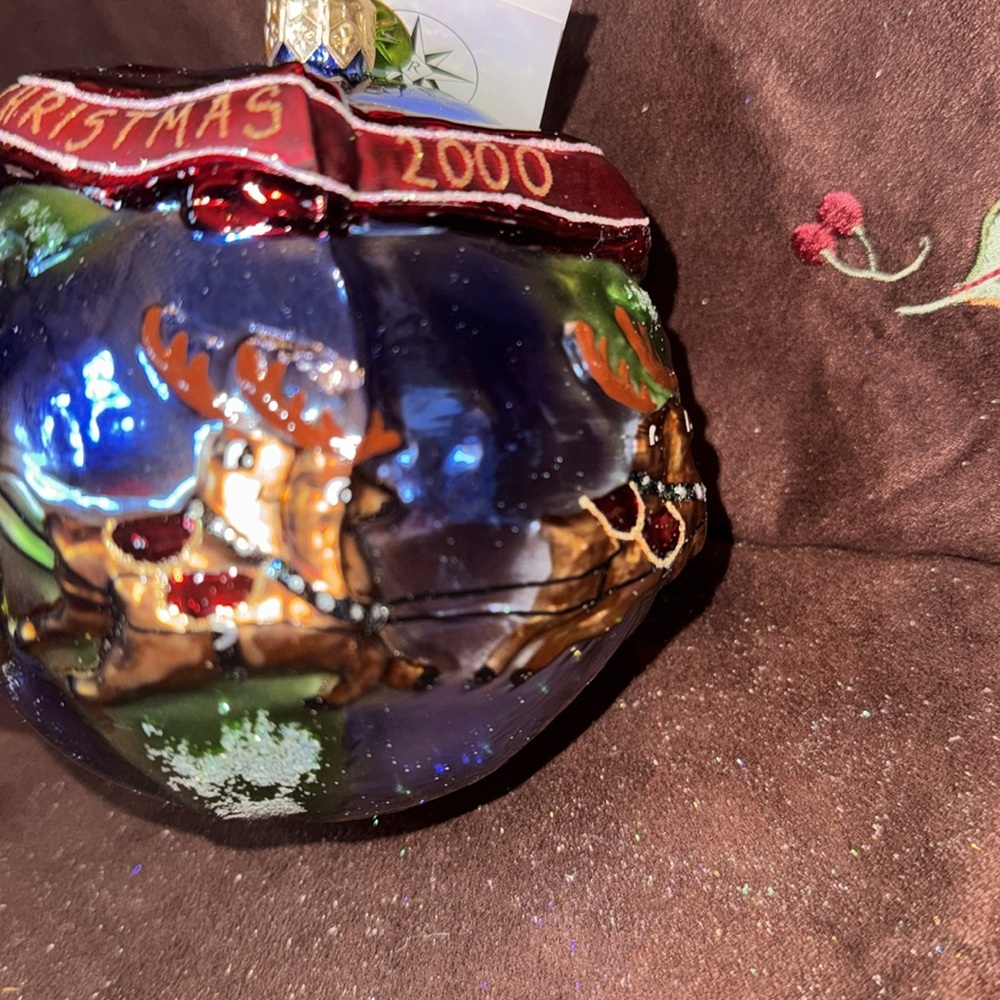 🐈‍⬛ Christopher Radko ornament “Globe Trotter” - Picture 3 of 9